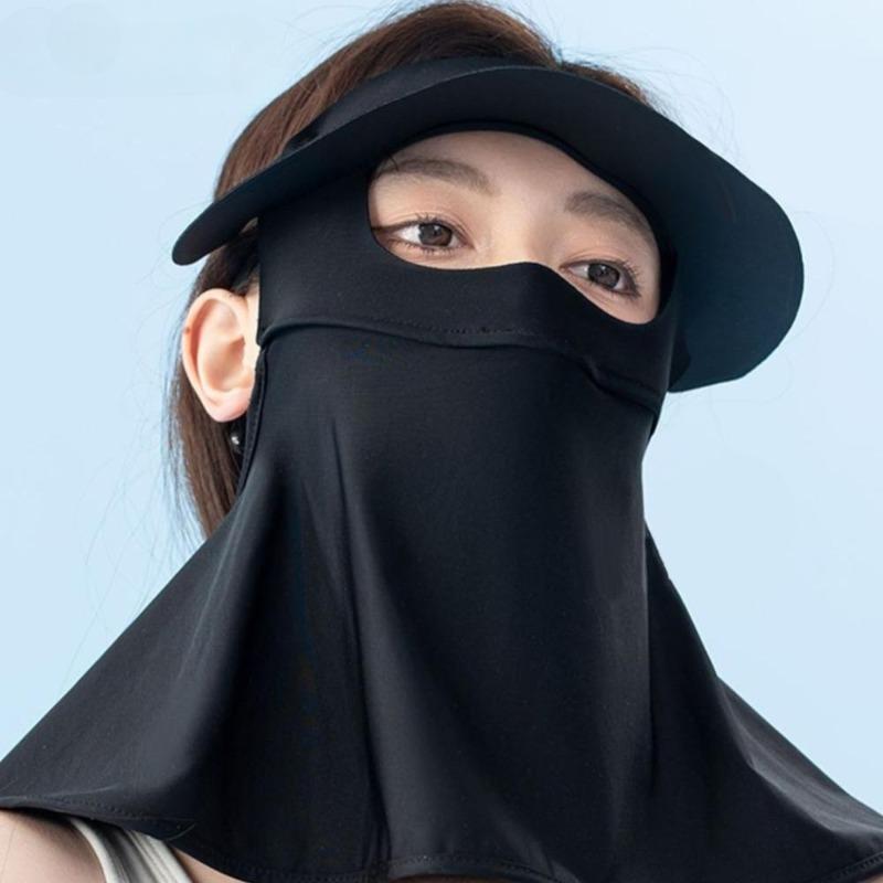 Sun Protection Hat with Extended Neck Protection Outdoor Cycling Mask Breathable Face Protection Sun Hat for Outdoor Sports