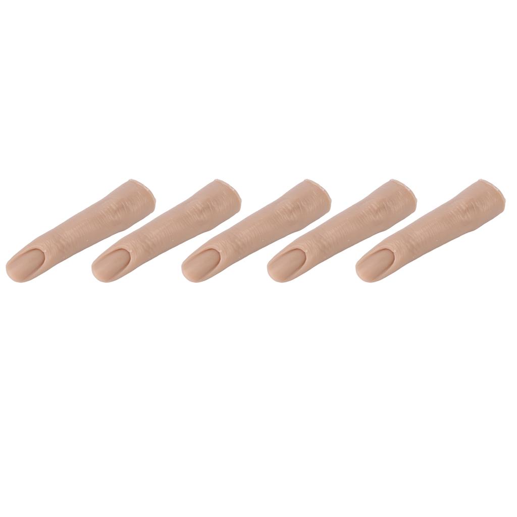 Silikon Übungsfinger für Tattoo Acrylnägel Übung Flexible Gelenke Nagel Finger