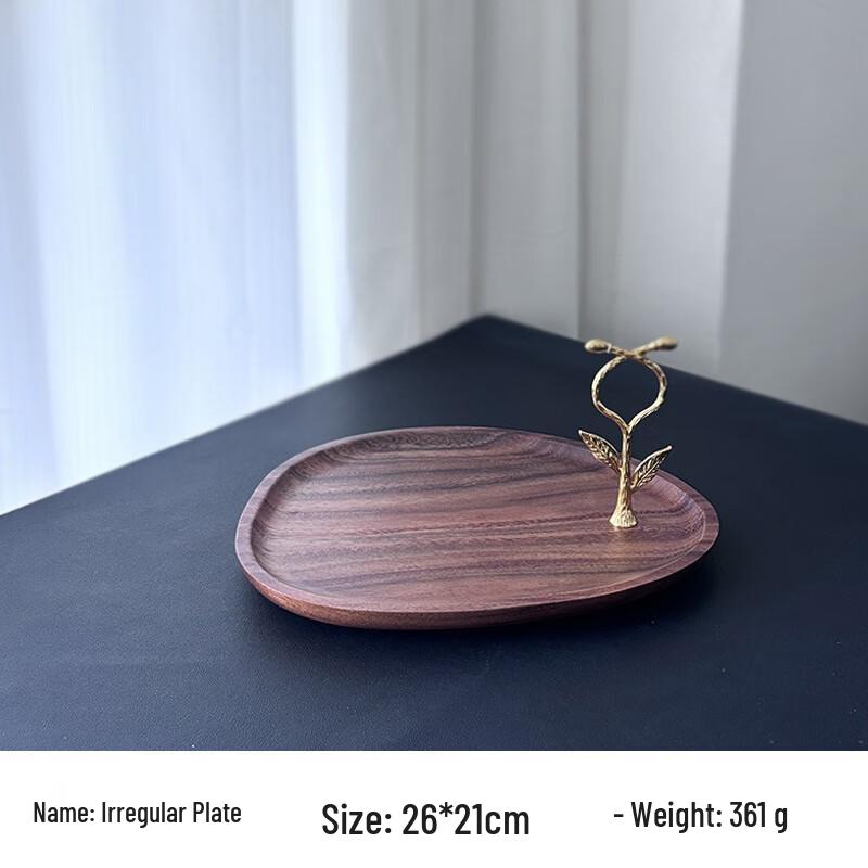 Walnut Wood Multi-Tier Serving Platter Large