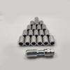 Silver Anti-theft Car Lug Nuts with Socket Key Tool