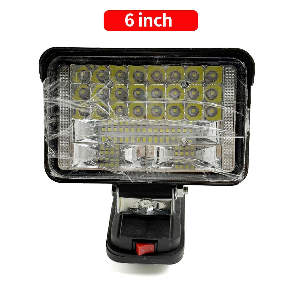 For Makita 18V Li-ion Battery LED Work Light 3/4 Inch Flashlight Portable Emergency Flood Lamp Camping Lamp