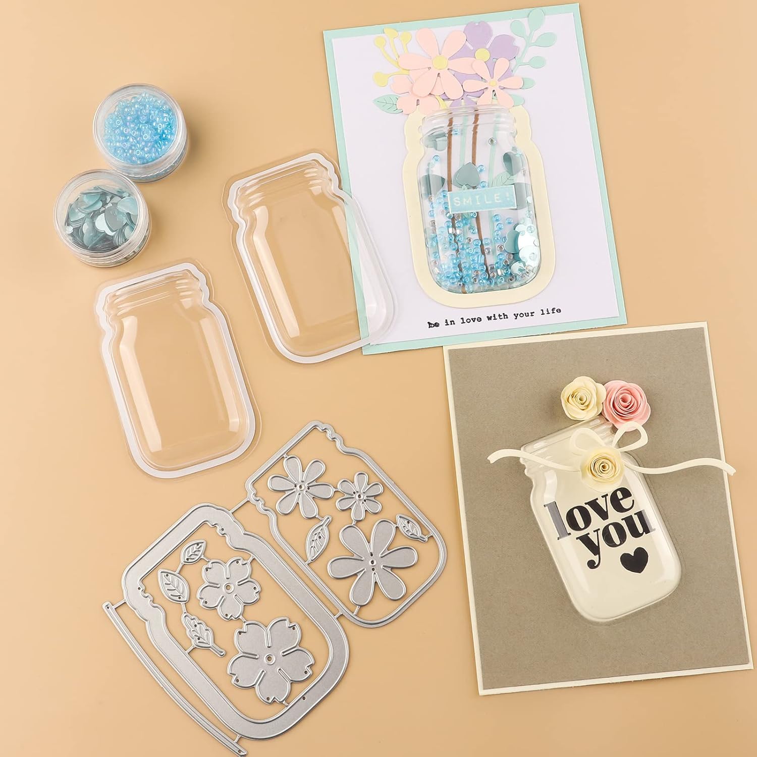 

20 шт. Купола для шейкеров для банок и бутылок для изготовления карт-шейкеров, 3D объемные купола-шейкеры в виде цветочных бутылок, пластиковые прозрачные выпуклые крышки для шейкеров для карт-шейкеров