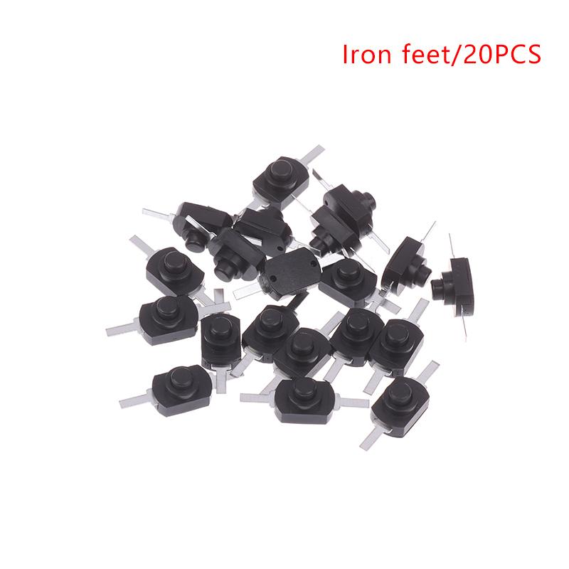 1208Yd 1288Bm Mini Druckschalter Selbstverriegelnder Schalter Rastender Ein/Aus-Schalter Mikroschalter für Elektrische Taschenlampe