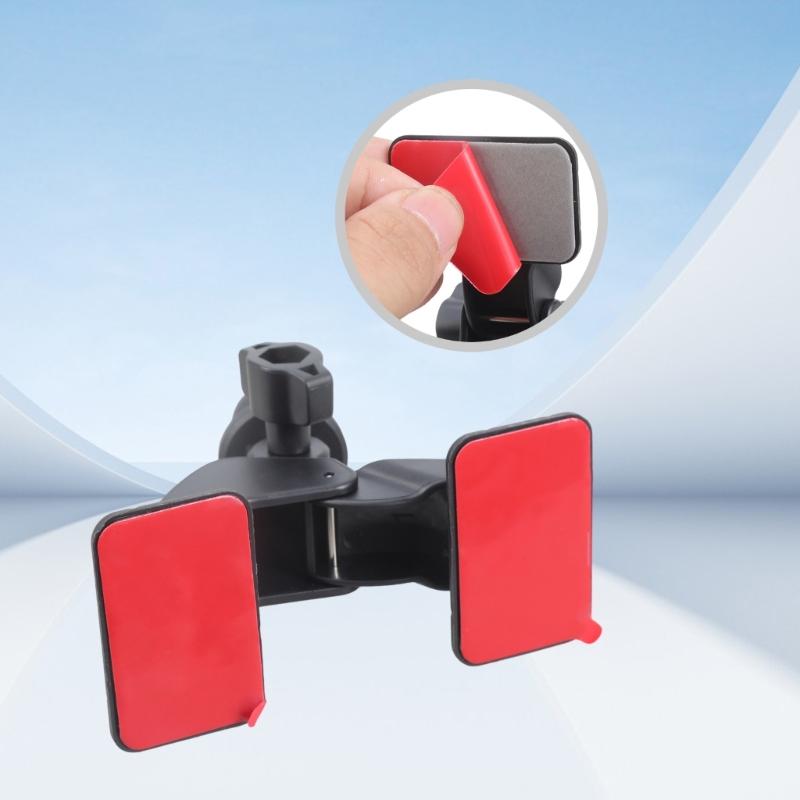 Sticky Base Car Mount 1/4 Thread Adapter Adjustable Adhesive Dashboard Mount For Dashcam DSLR Camera Installation