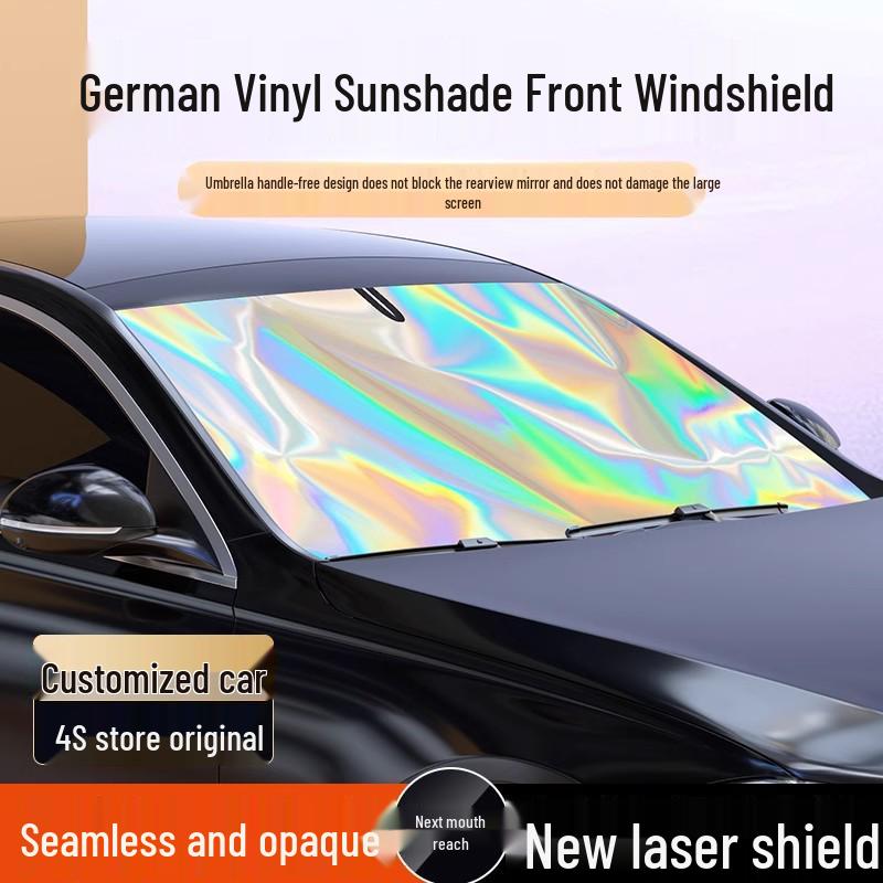 Front Windshield Sunshade Curtain - Heat Insulation Cover