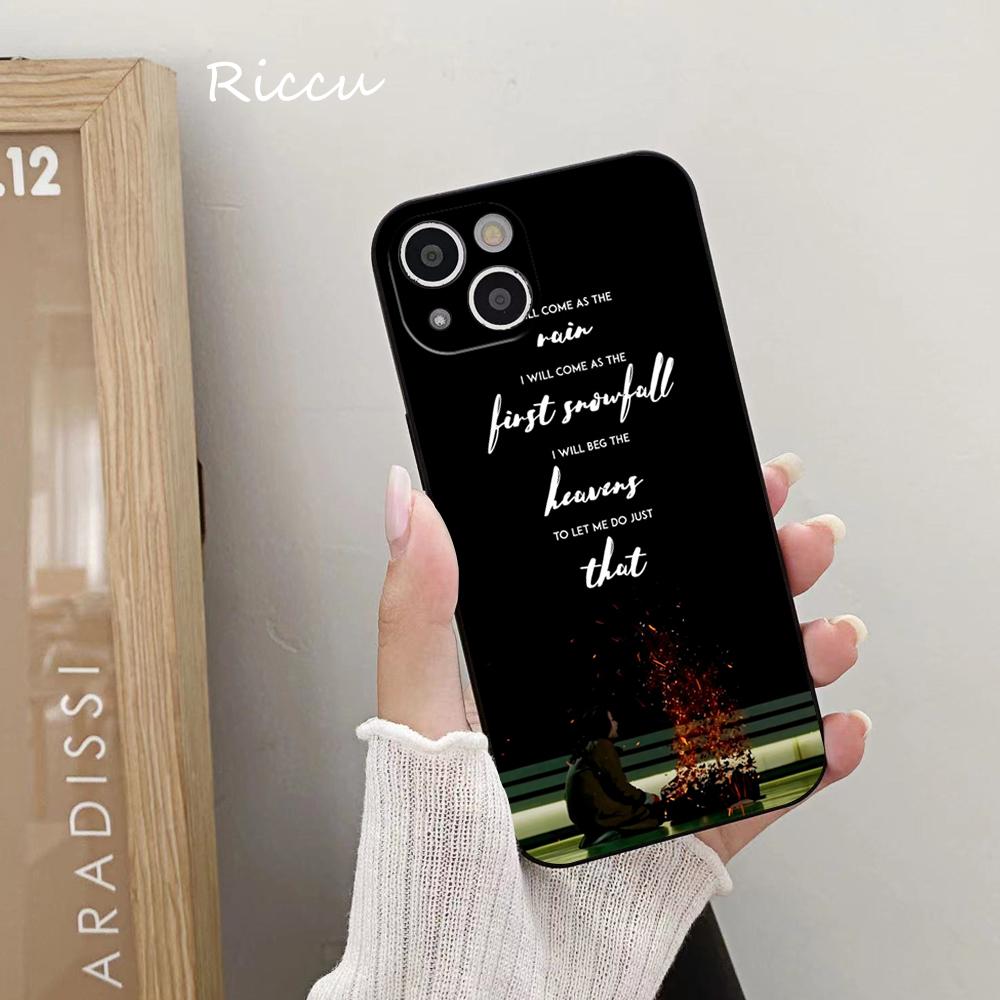 Guardian Lonely Great God Phone Case for Iphone 14 11 12 Pro 8 7 14 Plus X Pro MAX 13 MINI XR X XS SE 2020 Soft Phone Covers