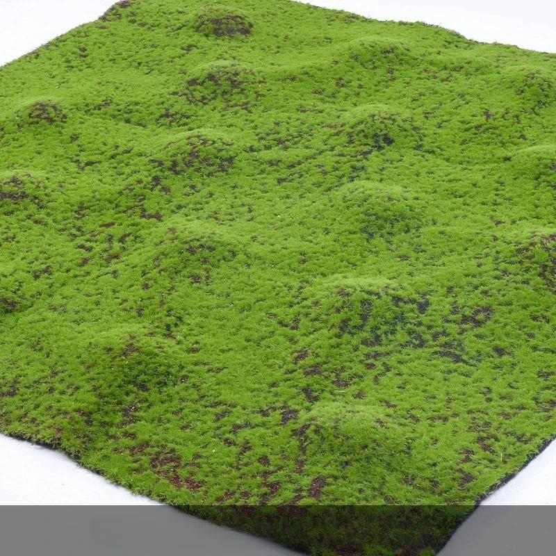 Artificial Turf Moss Simulation Grassland Fake Grass Lawn Carpet Artificial Musgo Turf Synthetic Grass Outdoor Garden Decoration