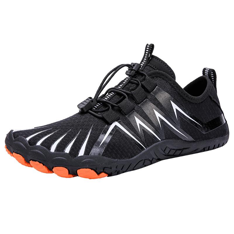 New wading shoes diving shoes five-toed beach shoes swimming parent-child diving quick-drying creek shoes