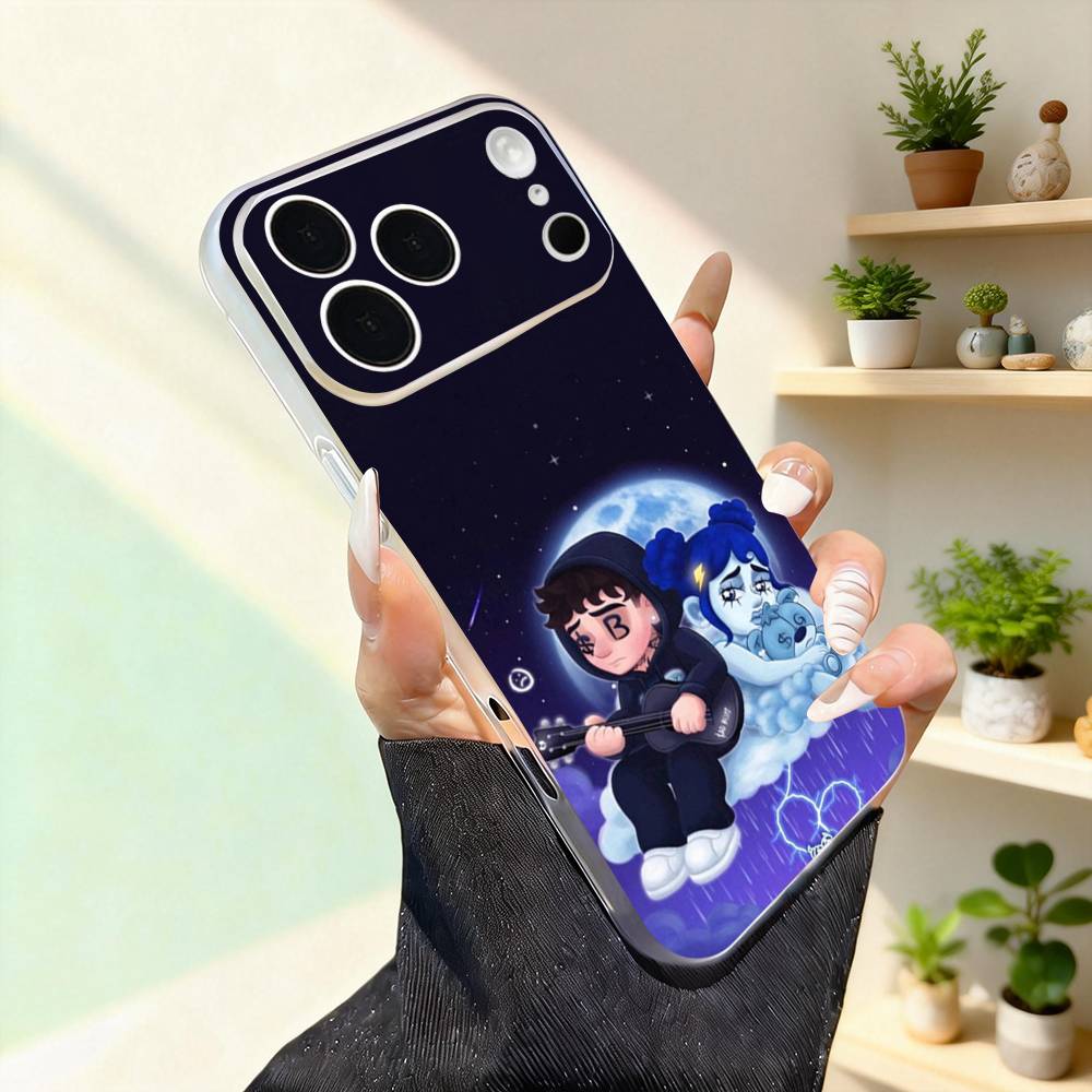 J-Junior H Sad Girl Cool Phone Case For iPhone 17,16,15,14,13,12,11,Pro,Max,Plus,Mini,SE4,E Magnetic For Magsafe Wireless