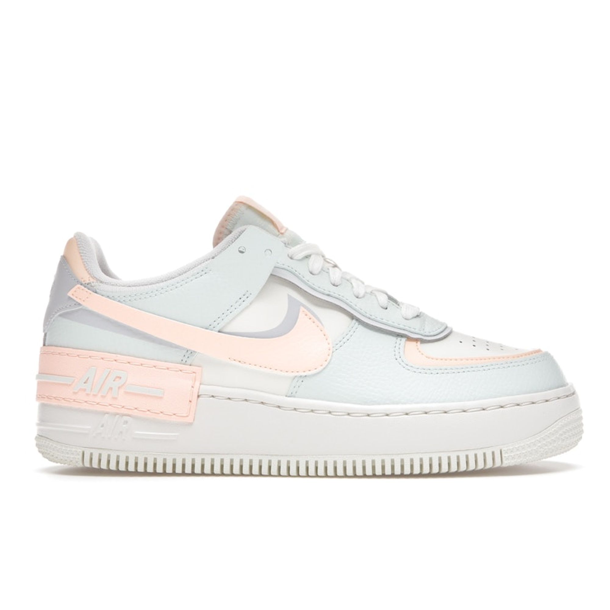 

Женские кроссовки Nike Air Force 1 Shadow Barely Green Crimson Tint Orange Sail Photon-Dust CU8591-104 38