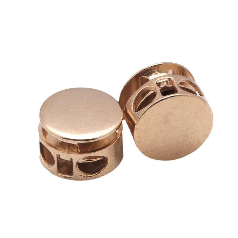 Double Hole Metal Spring Buckle for Hat and Trouser Adjustment