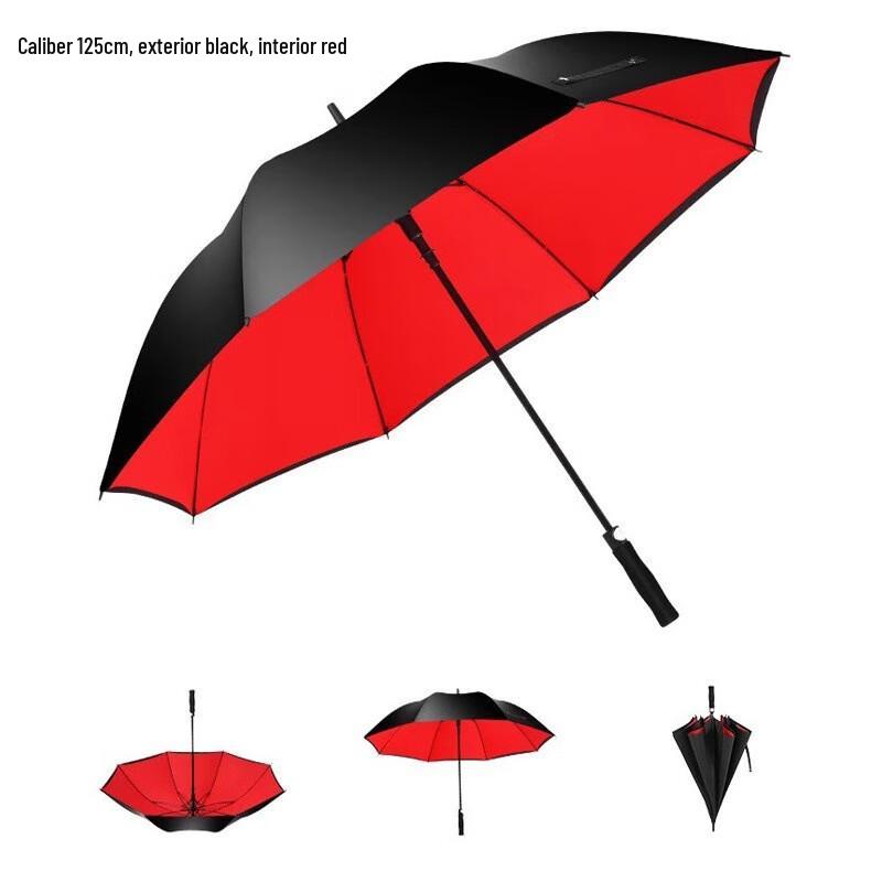 Reinforced Extra Large Double-Layer Straight Umbrella