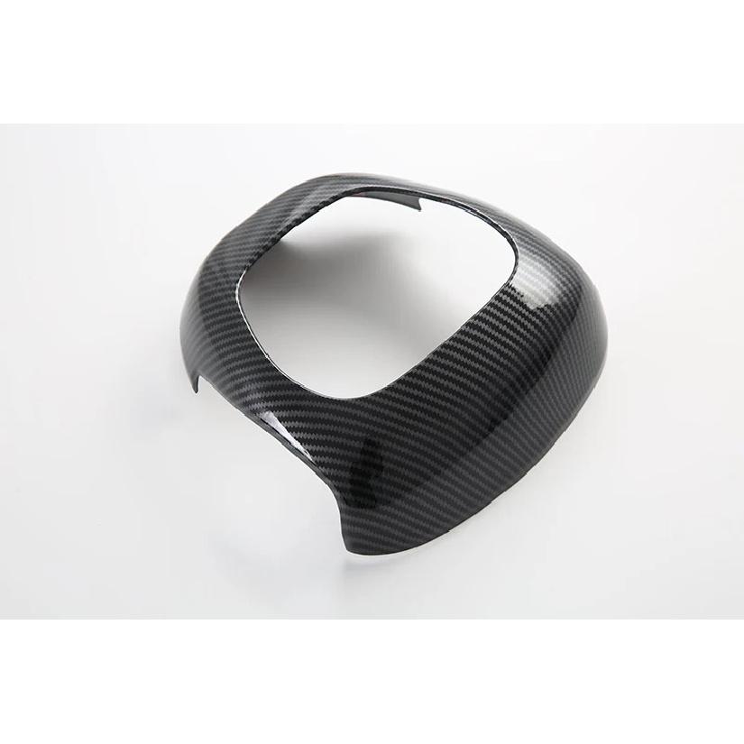 For Dodge Charger 2016- Car Accessories Carbon Fiber Style Steering Wheel Cover Decoration Molding Garnish Decoration