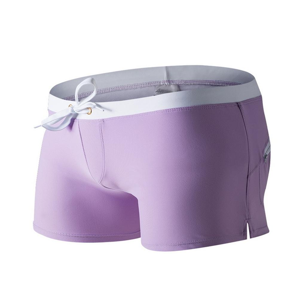 Pánské plavky Pánské plavky Módní plavky Zadní kapsa na zip Design Plážové plavky Boxerky