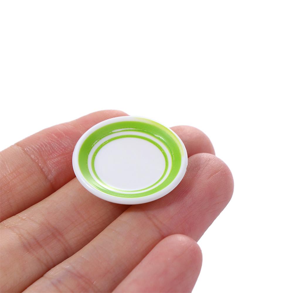 Accessorie Pretend Play Miniature Accessories Kitchen Food Dishes house Dinner Plates Photograph Props