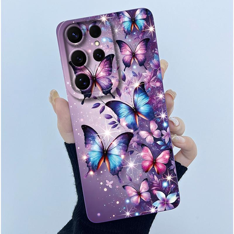 For Samsung Galaxy S26 Ultra Case Samsung Galaxy S26 Plus S26 Ultra Cover Bumper Oil Painting Flower Shockproof Silicone Cases