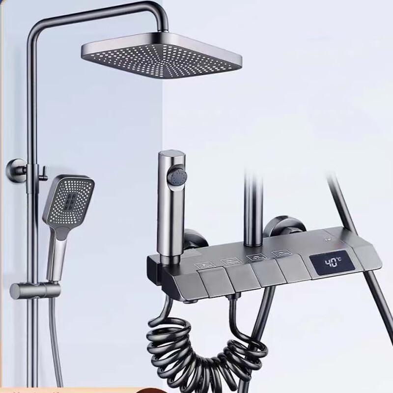 Thermostatic Digital Display Shower Set