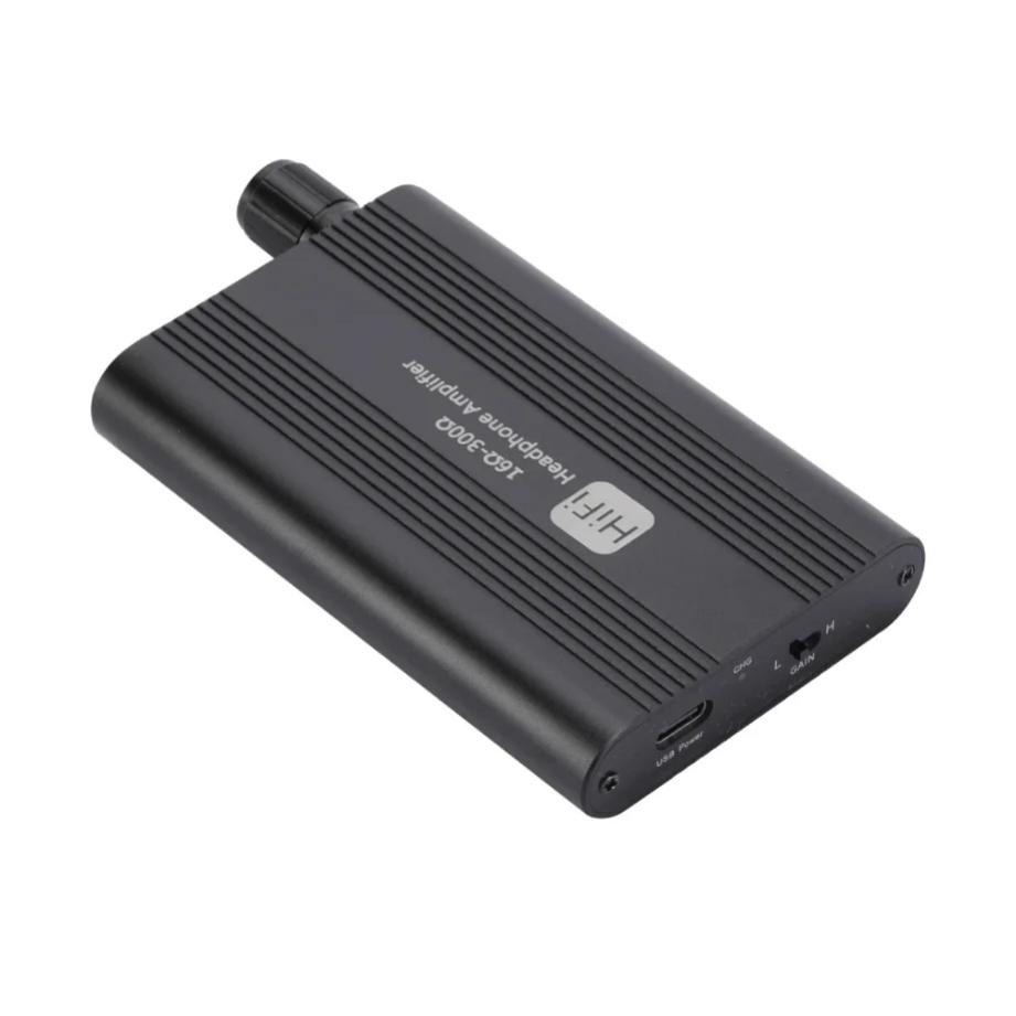 Grwibeou 16-300 ohm Headphone Amplifier 16-150 ohm HiFi Earphone Amplifier 3.5mm Jack Aux Portable Adjustable Audio Amp