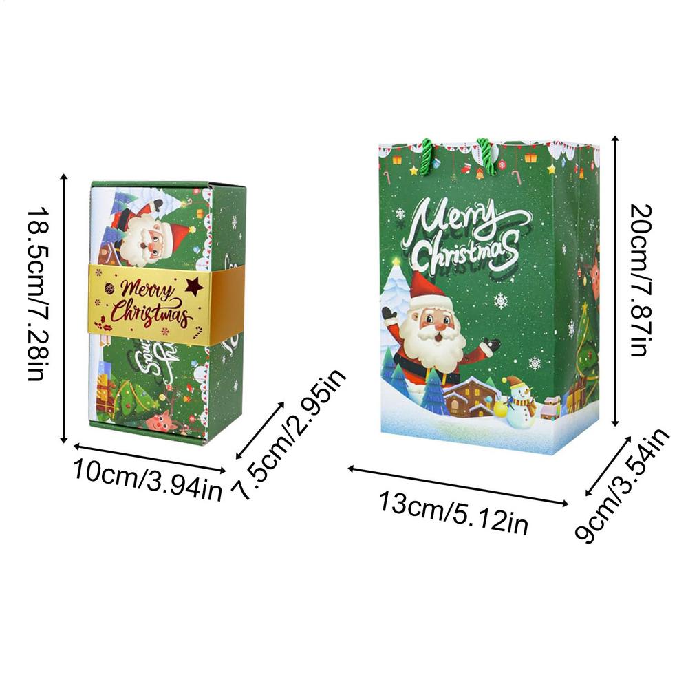 2025 Merry Christmas Surprise Gift Boxes With Poping Money-making Potential Folding Poping Cash Boxes For Christmas