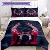 Ac Milan Bedding Set Breathable Duvet Cover With Pillowcases Home Decoration Birthday Gift