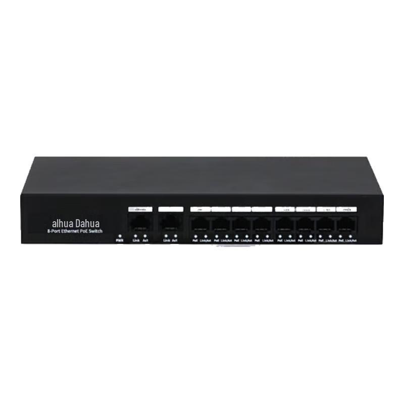 

Dahua 10-Port (8-PoE) Gigabit Unmanaged Switch
