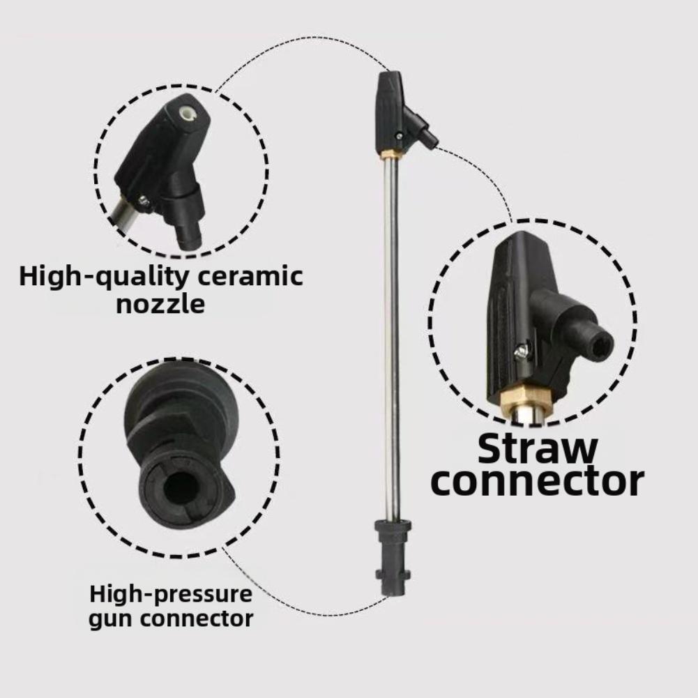 Car Sandblasting Cleaning Kit Compatible with For Karcher K2 To Pressure Washers Includes Lance Hose and Adapters