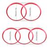 5Pc Red ForA B CLA GLA Class W176 Air Vent Outlet Ring Cover Trim