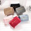 Multifunctional Simple Zipper Velvet Makeup Bags Lipstick Pouch Handbags Cosmetic Bags