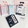 Cartoon Four Grid 4 Cuts Album Photo Card Collection Book For 40 Pcs 2X6 Inch Photo Strips Bookmark 20 Pcs 4X6 4R Photo Holder