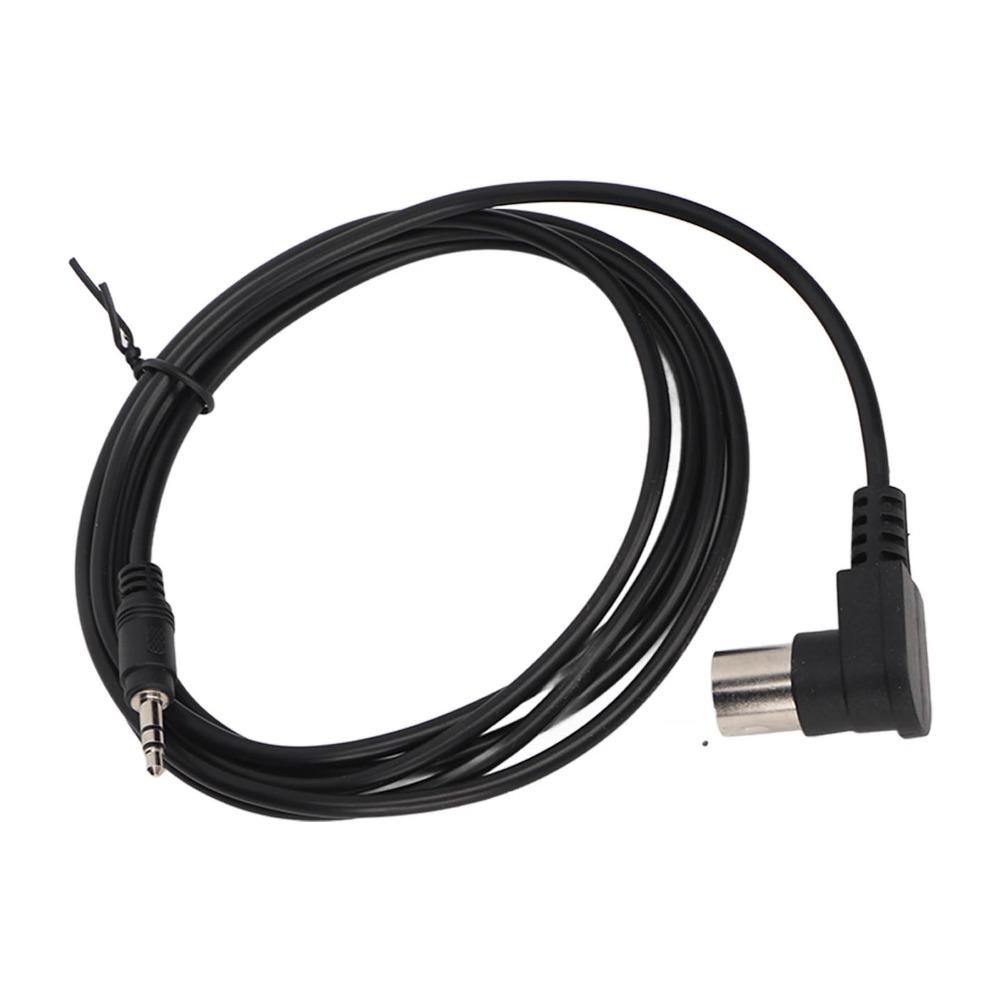 Plug and Play 90-Grad-Winkel 3,5-mm auf DIN 8-Pin Konverterkabel Audio-Geräteanschluss