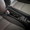 Carbon Fiber Center Console Water Cup Holder Decoration Cover Trim Stickers For Toyota Yaris CROSS 2021 2022 RHD
