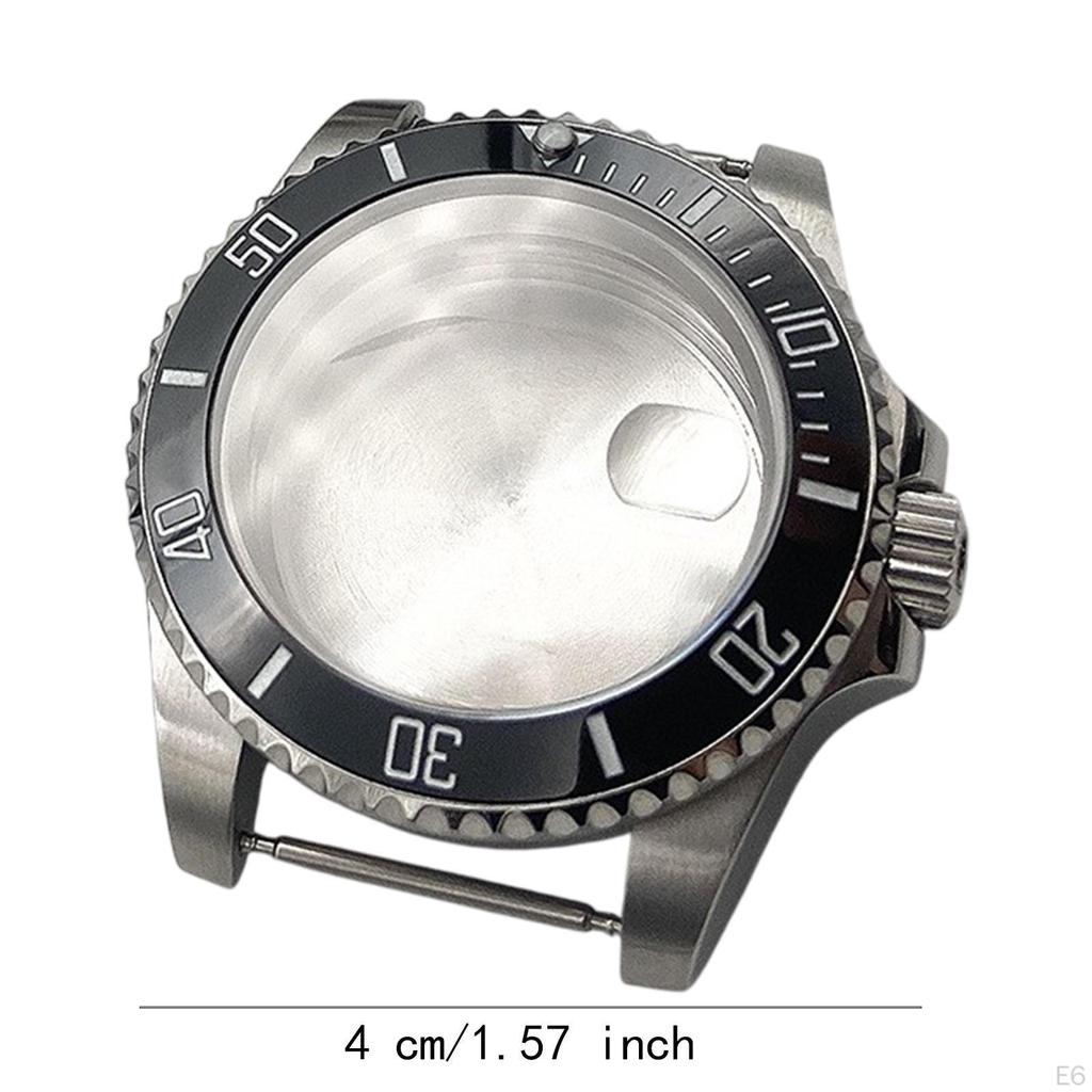 Watch Case Easy Installation Supplies Men Repairing Repair for NH36 Movement Green