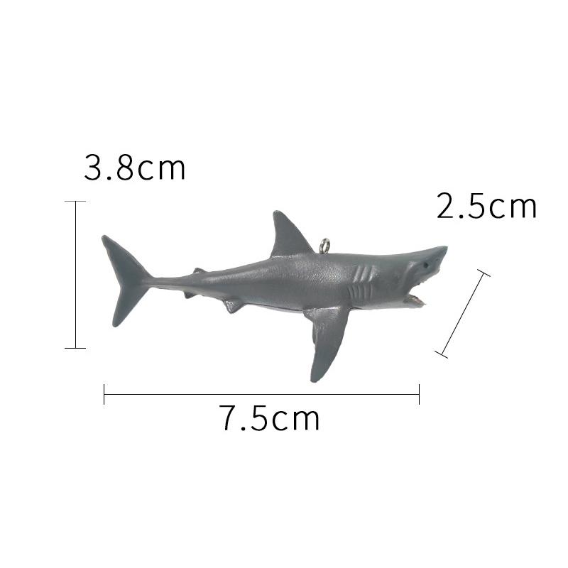 

Креативные украшения для аквариума, аксессуары, декор, плавающие украшения, имитация акулы, кита, фигурки, игрушки, миниатюрные модели