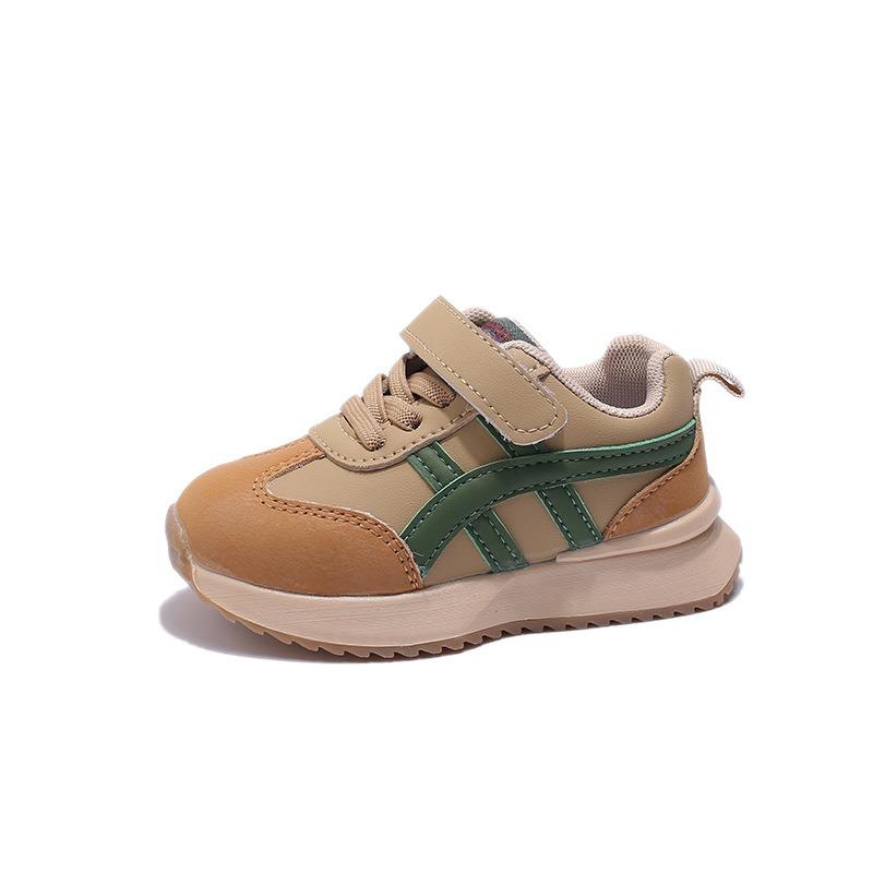 Autumn New Arrivals Children's Sneakers, White Shoes for Boys & Baby Girls, Anti-slip Color-Blocking Casual Running Shoes.