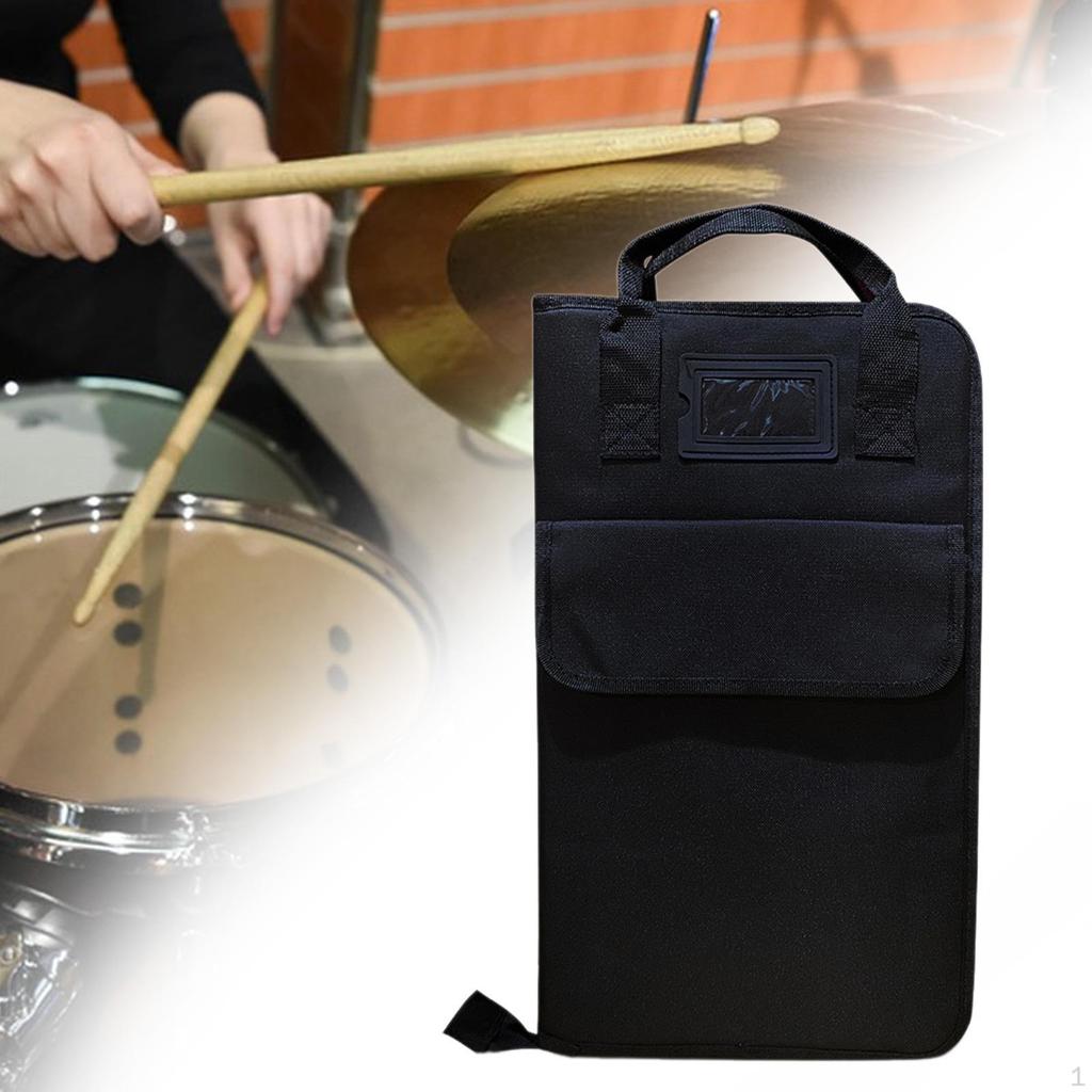 Carrying Case for Drumsticks with Pouch and Handle
