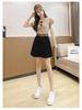 Women's Loose A-line Wide-leg Suit Shorts, Summer 2026 Korean Style Casual Pants
