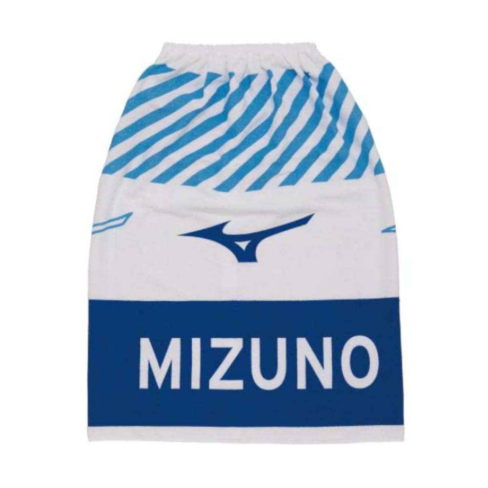 

MIZUNO Swim Swimming Competitive Swimming School Unisex Wrapped Towel N2JY2100 Blue M 27 Size