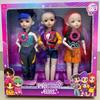 New Demon-Hunting Girl Group Band 11.5-Inch Jointed Eye Toy Figurine Desktop Decoration Gift KPOP 3D Kid Friendly Entertaining Fun Play Safe