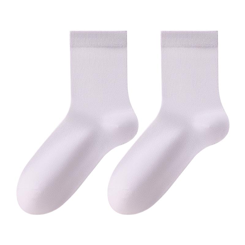 Men s Mid-Calf Disposable Travel Socks Men
