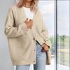 Women's Winter Solid Color Cardigan Elegant And Easy to Match Women Top Ideal Gifts for Girls Ladies Women