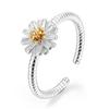 Trendy Daisy Flower Ring for Women - Charming and Fresh Design