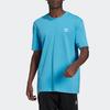 Adidas Originals Casual Short Sleeve T-Shirt Men Tops Blue HE9567