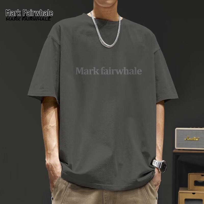 Mark Fairwhale Men's Summer Pure Cotton Short Sleeve T-shirt