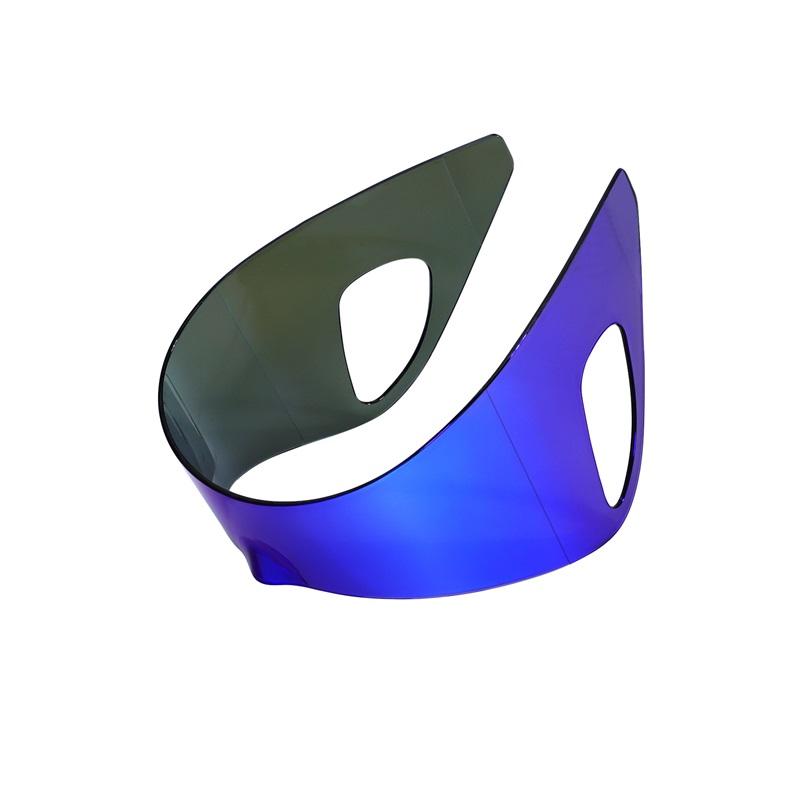 Lunettes Monobloc Surdimensionnées Élégantes à Oreilles Suspendues Mode Punk Tendance Parfaites Pour une Déclaration de Mode Unique et un Usage Quotidien