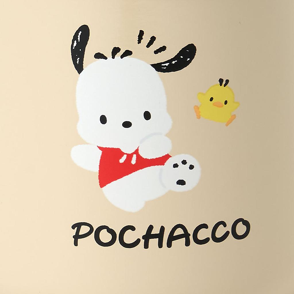 Sanrio Pochacco Stainless Steel Mug with Stainless Steel Copper with Acrylic Resin Lid and Gasket and Silicone Insulates Hot and Cold Product 297127
