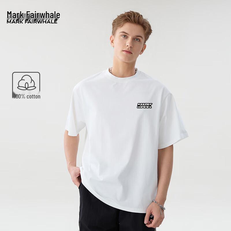 Mark Fairwhale Men's Soft Cotton Round Neck T-Shirt