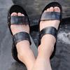 Men's Oversized Genuine Leather Non-slip Beach Sandals