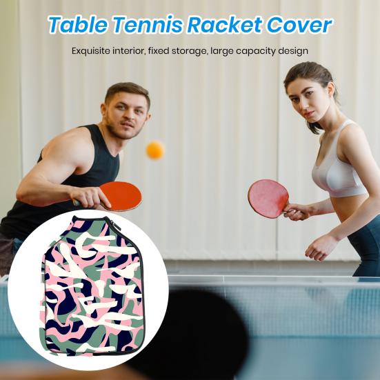 Taška na pádlo na pickleball s přezkou Hladký zip Velká kapacita Přenosná Multifunkční úložná taška Neoprenový materiál Pálka na stolní tenis