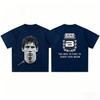 2026 Messi The King of Football Head Print Fashion Short Sleeve T-shirt Men's Clothing and Women's 2026 FIFA World Cup shirt