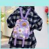 Cute Nylon Capybara Backpack For Preschoolers And Young Students In Vibrant Colors